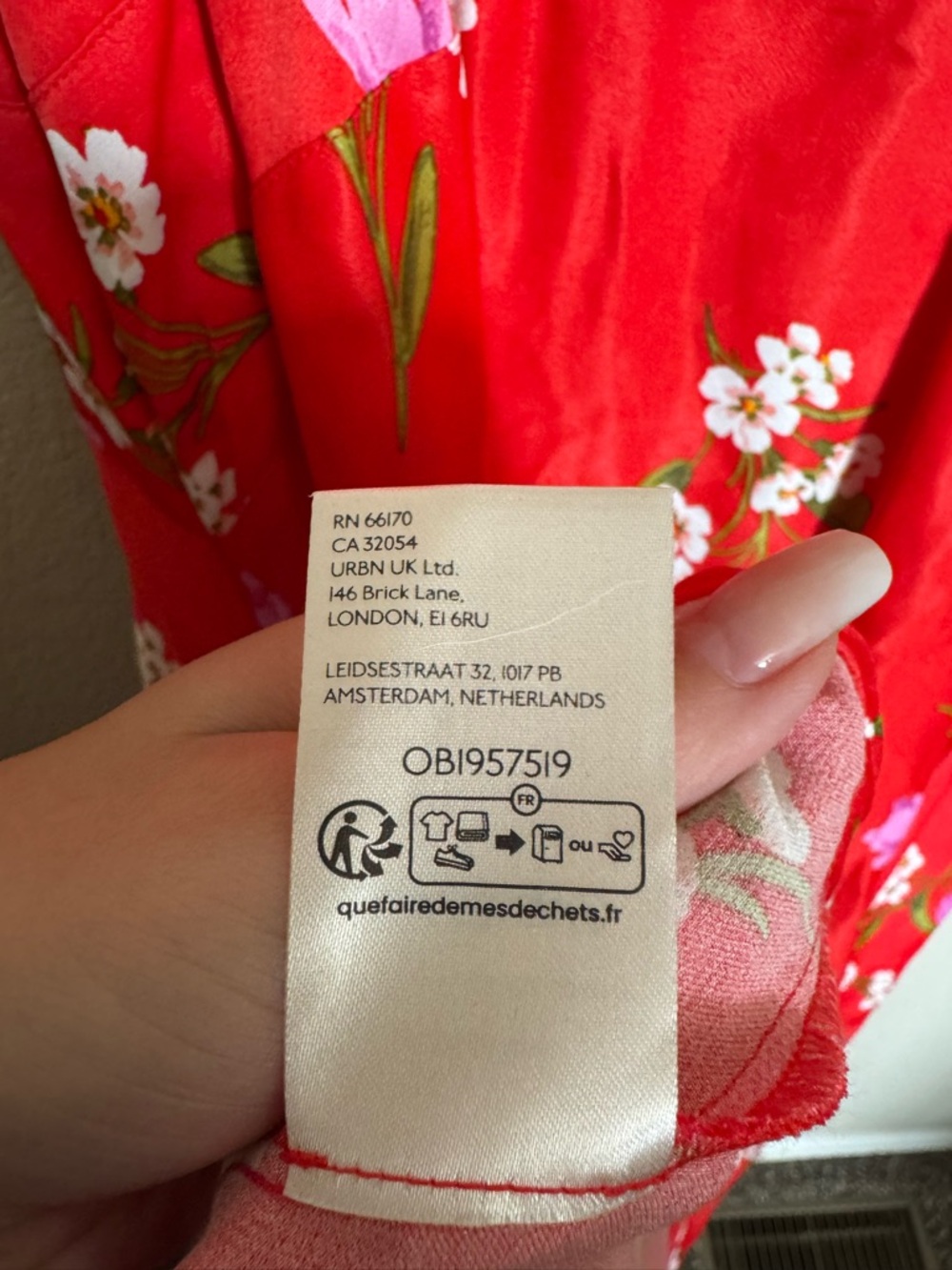 Anthropologie Maeve The Jocelyn Sleeveless Slip Midi Dress Sz XL Red Floral - Picture 10 of 11